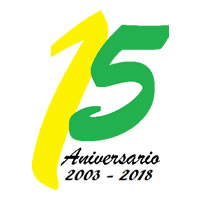 Logo del décimo aniversario de Reciclajes Santa Clara