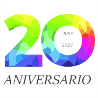 Logo del veinte aniversario de Reciclajes Santa Clara